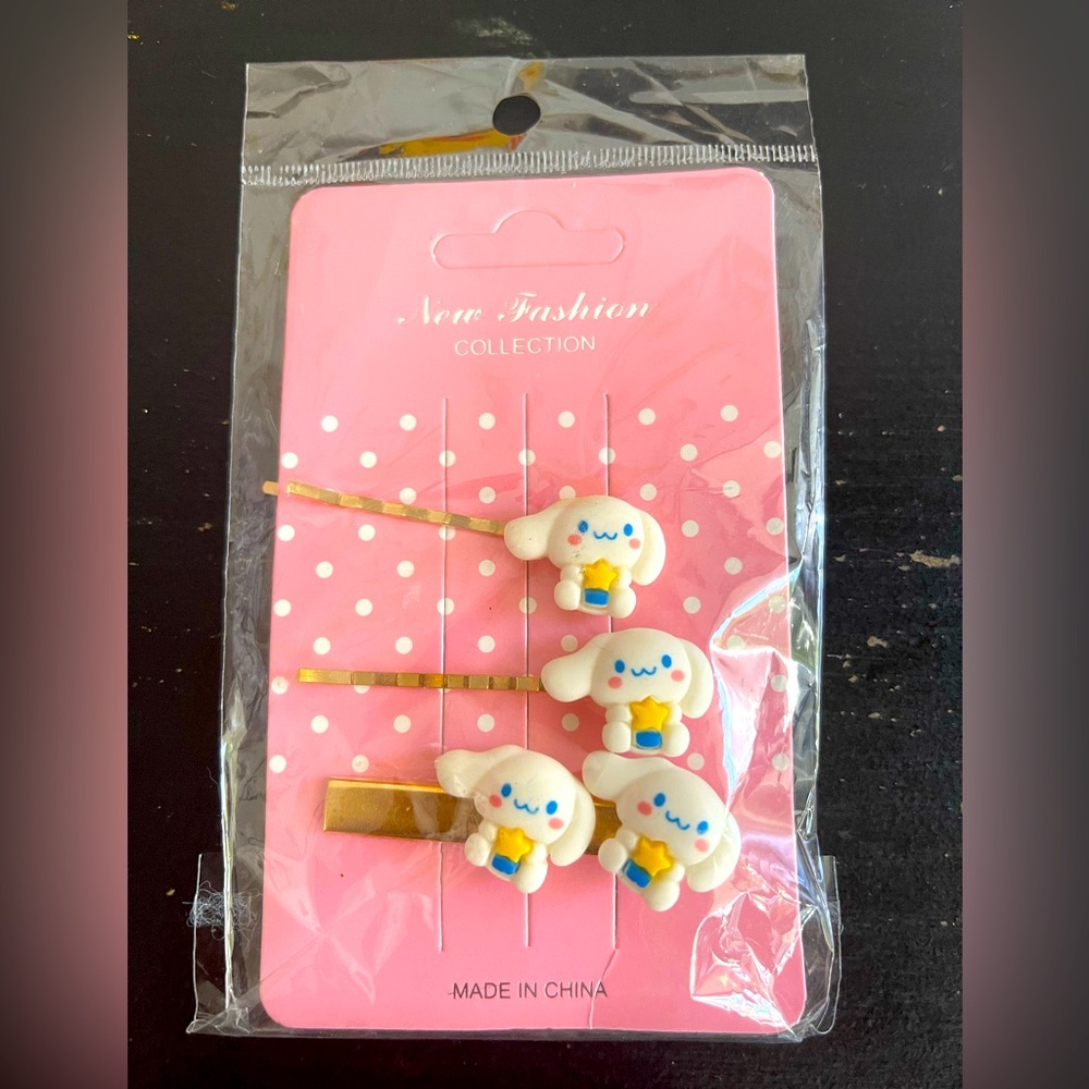 Cinnamoroll hair clips